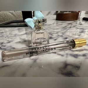 Marc Jacobs Perfect - Mini perfume set - nearly full